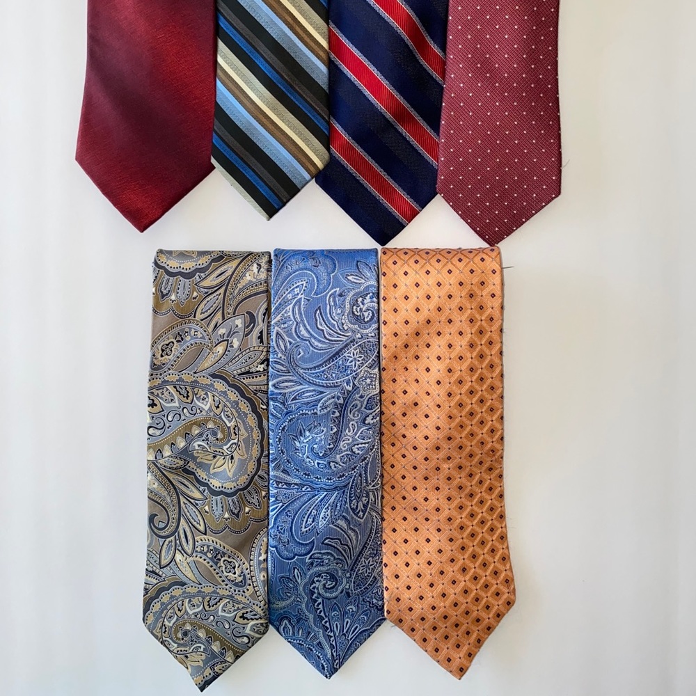 Ties various brands